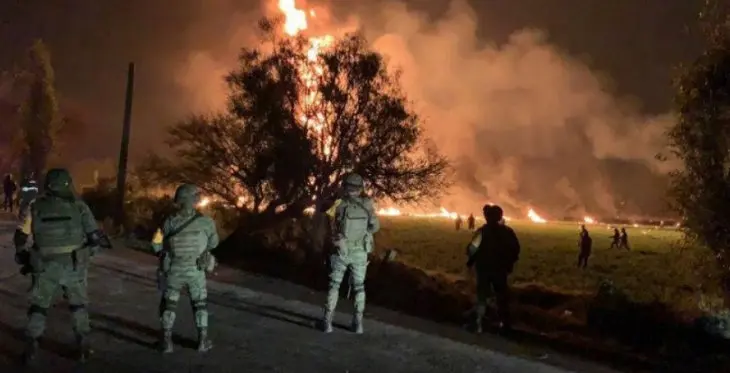 Explosi&oacute;n en M&eacute;xico. / RRSS.