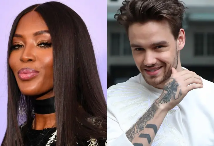 Naomi Campbell, modelo y Liam Payne, cantante. / Mundiario.