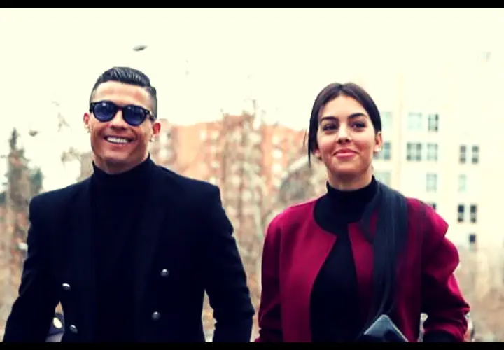 Cristiano Ronaldo, futbolista; y Georgina Rodr&iacute;guez, modelo. RR SS.