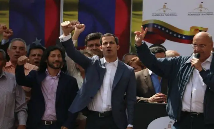 Juan Guaido, presidente interino de Venezuela