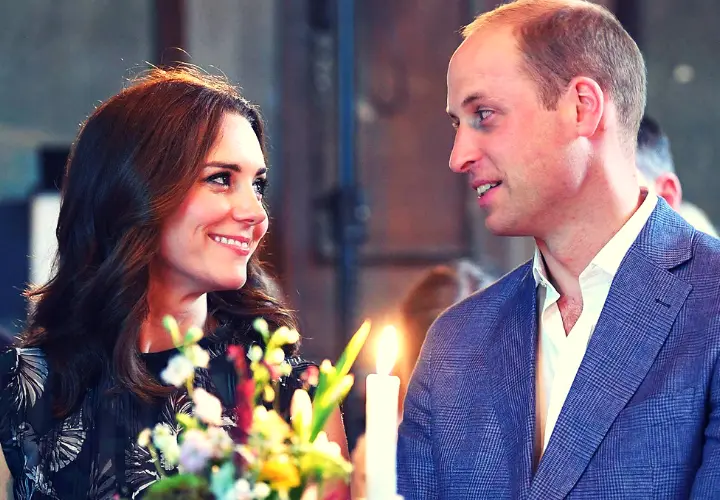 Kate Middleton y el pr&iacute;ncipe Guillermo, duques de Cambridge. RR SS.