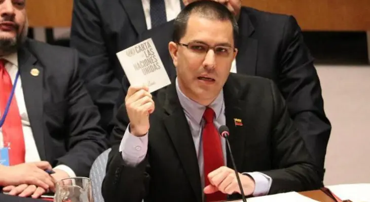 Jorge Arreaza, canciller de Venezuela. / RRSS.
