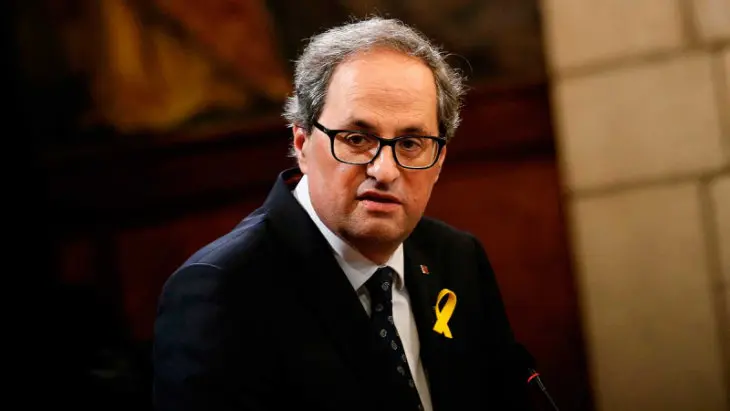 Quim Torra, presidente de la Generalitat. / RR SS.