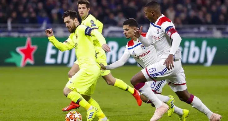 Lyon 0-0 Barcelona. / @fcbarcelona_es