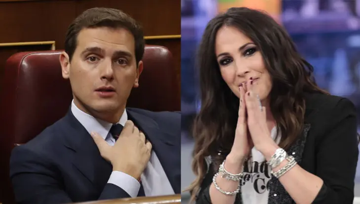 Albert Rivera, presidente de Ciudadanos, y Mal&uacute;, cantante. / RR SS.