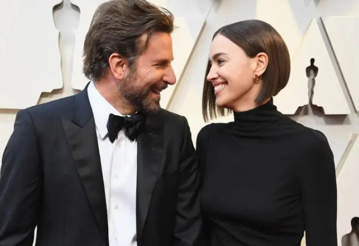 Bradley Cooper e Irina Shayk. / Cosmopolitan.