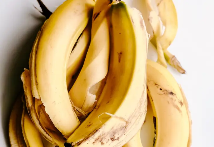 C&aacute;scaras de la banana. / Pexels.com.
