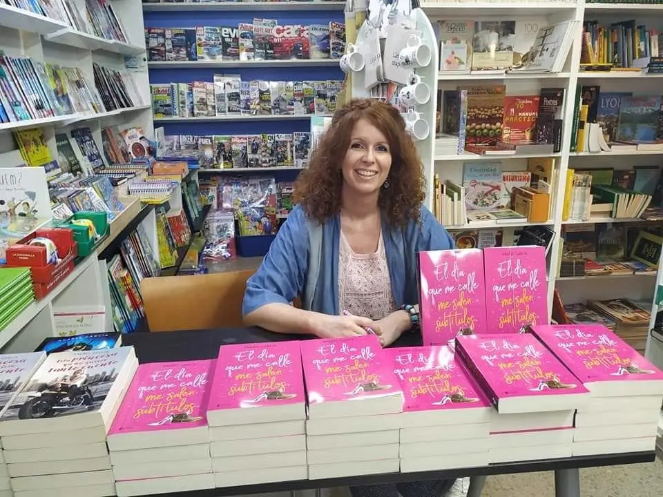 Anabel Garc&iacute;a, escritora./ A.G.