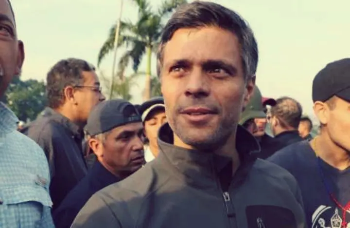 Leopoldo Lopez, lider opositor. RR SS