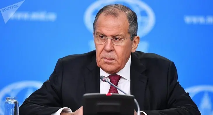 Serguéi Lavrov, ministro de Relaciones Exteriores de Rusia. / Twitter