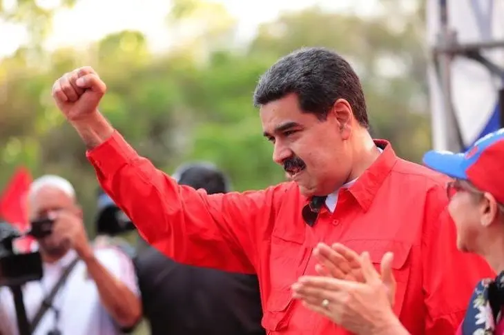 Nicolás Maduro en una aparición pública este martes. / Twitter