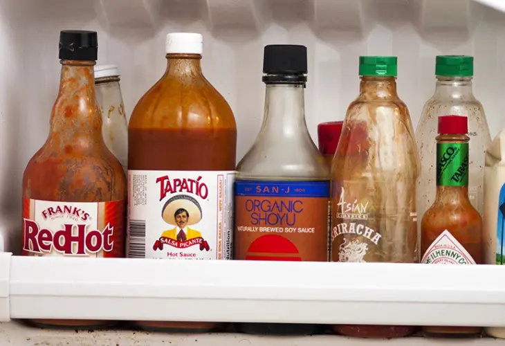 Salsas en el refrigerador. / Appliance Video.