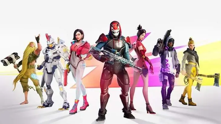 Personajes del videojuego Fortnite. / Twitter