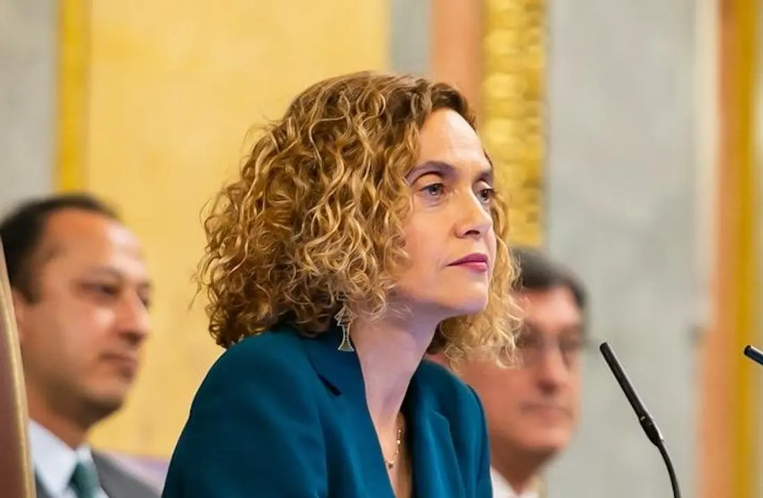 Meritxell Batet, presidenta del Congreso. / Facebook @BatetMeritxell