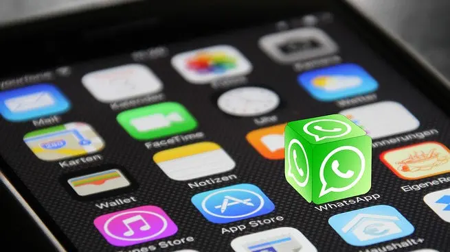 &Iacute;cono de WhatsApp. / Archivo.