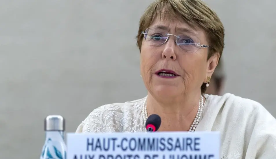 Michelle Bachelet. / H. C.