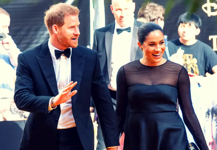 Pr&iacute;ncipe Harry y Meghan Markle, duques de Sussex. RR SS.