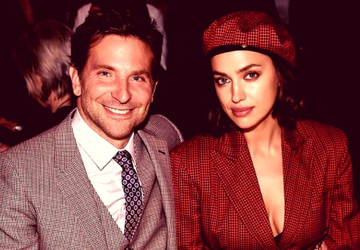 Bradley Cooper, actor; e Irina Shayk , modelo. RR SS.