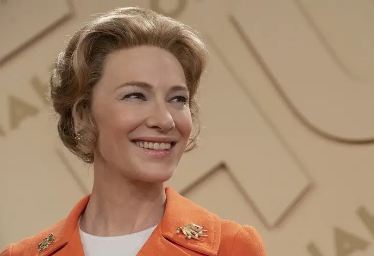 Cate Blanchett en la serie Mrs. America. / Entertainment Tonight.