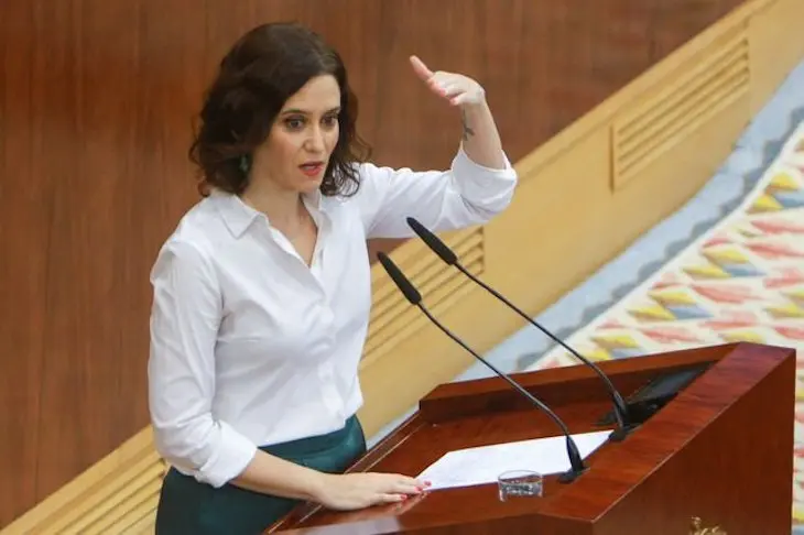 Isabel Díaz Ayuso. / Twitter
