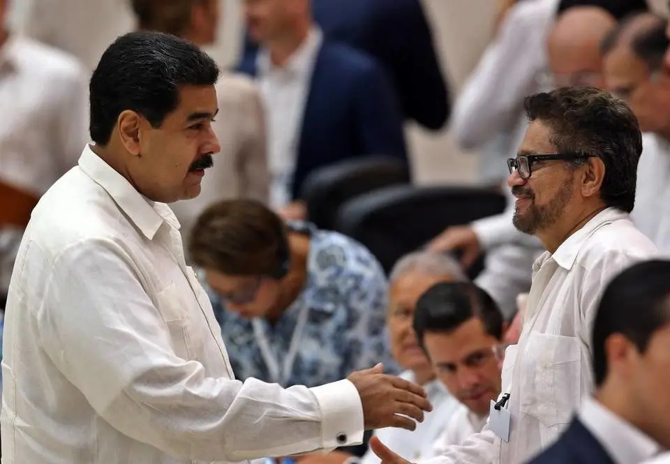 Nicolás Maduro e Iván Márquez. / H. C.