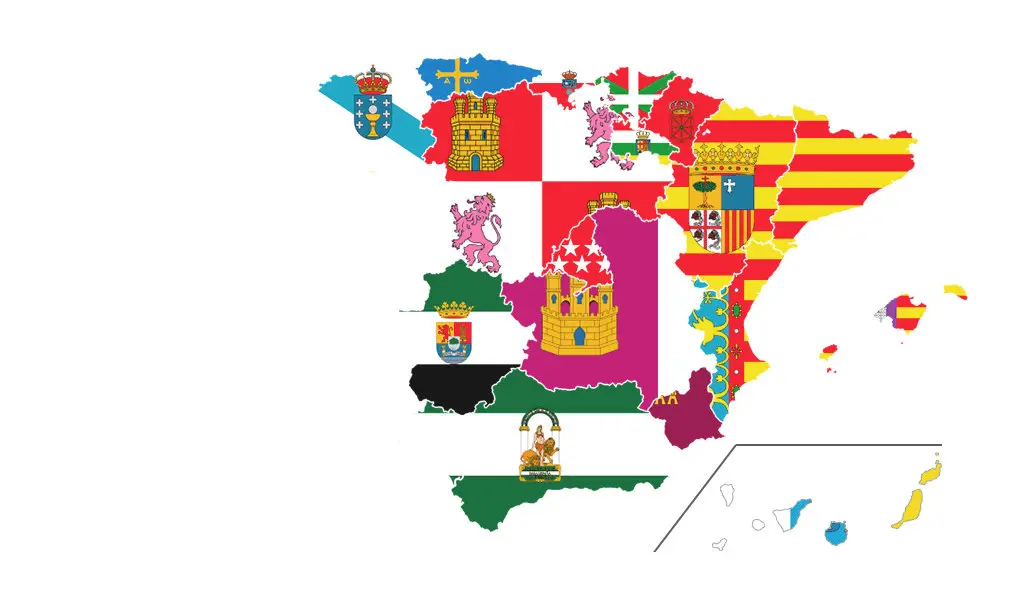 Banderas autonómicas de España