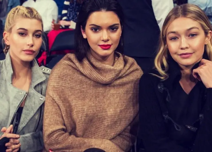Hailey Baldwin, Kendall Jenner y Gigi Hadid, modelos. RR SS