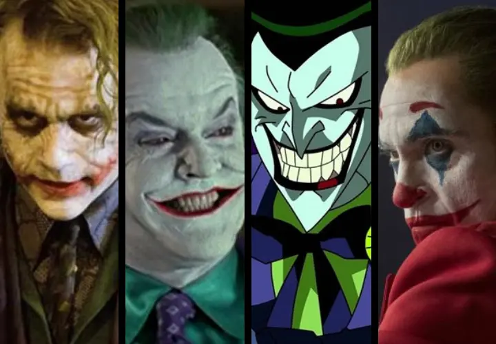 Las diferentes versiones del Joker. RR SS.