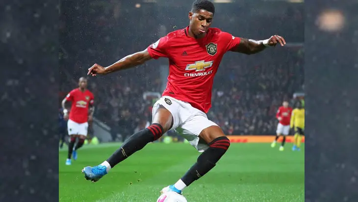 Marcus Rashford uno de los valores emergentes del Manchester United. / Instagram
