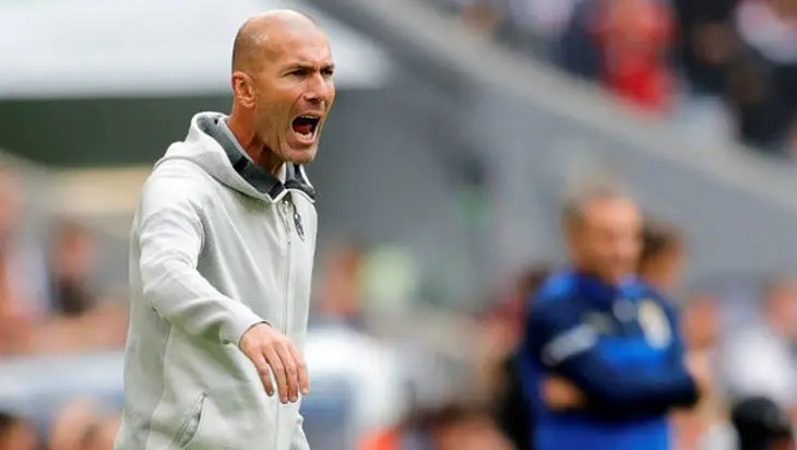 Zinedine Zidane t&eacute;cnico del Real Madrid. / Twitter