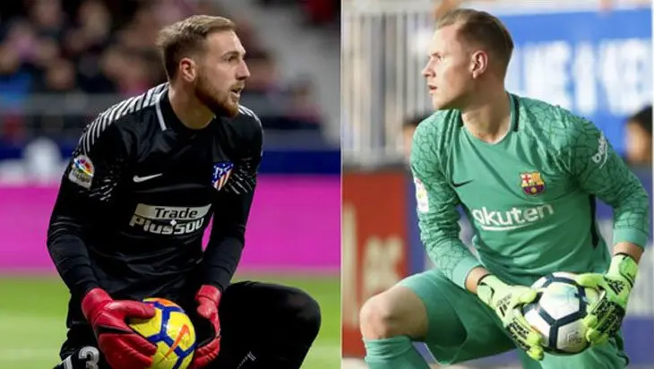 Oblak y Ter Stegen. / LaLiga