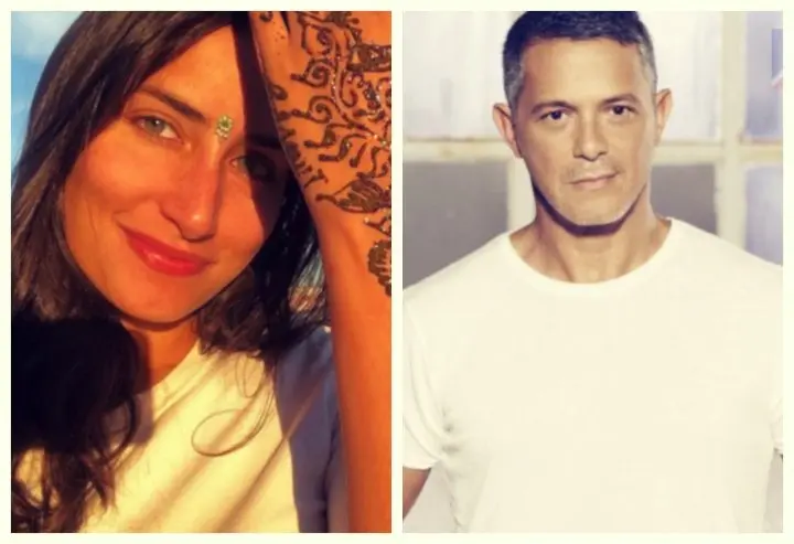 Rachel Vald&eacute;s, artista cubana y Alejandro Sanz, cantante. RR SS.