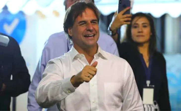 Luis Lacalle Pou, presidente de Uruguay. RR SS.