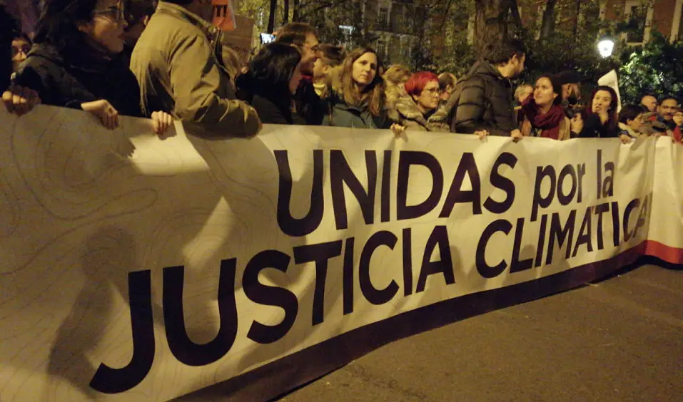 Marcha por el Clima en Madrid. / Mundiario