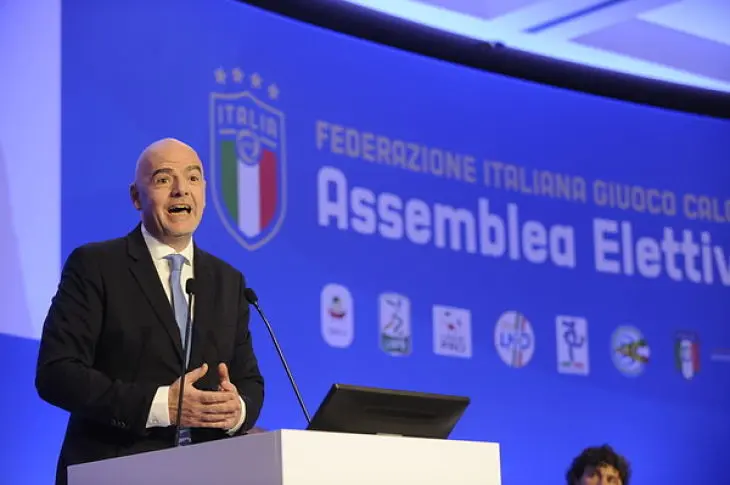 Gianni Infantino, presidente de la FIFA. / RR SS