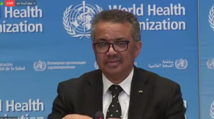Tedros Adhanom Ghebreyesus. /@NoticiasONU