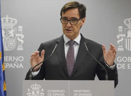 Salvador Illa. / Gobierno de Espa&ntilde;a.