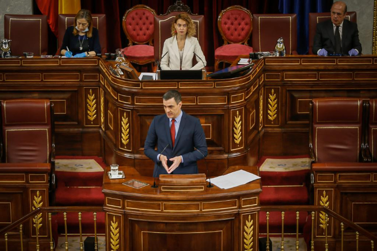 Pedro S&aacute;nchez en el Congreso. / Pixabay