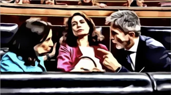 Conversación entre Margarita Robles y Fernando Grande-Marlaska. / Mundiario