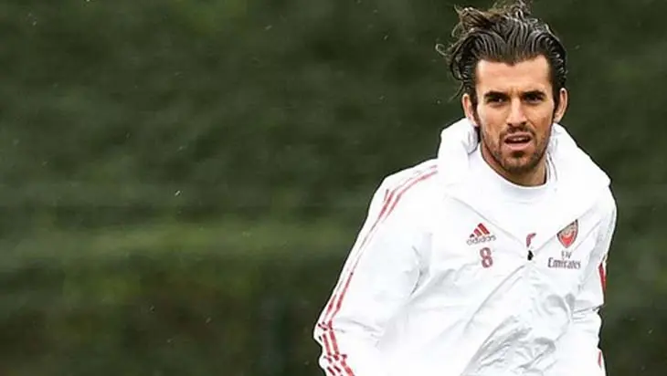 Dani Ceballos, durante un entrenamiento con el Arsenal. / Instagram