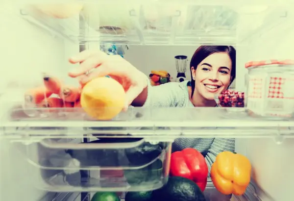 Alimentos en el refrigerador. Pexels. 