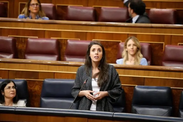 Irene Montero en el Congreso  / @Congreso_Es