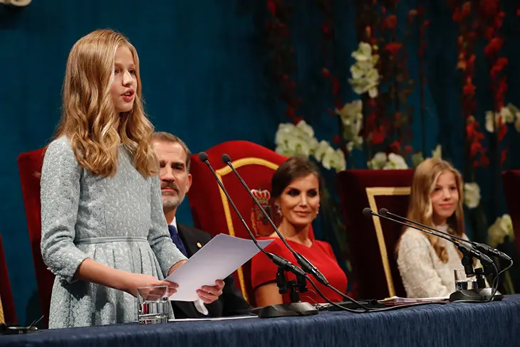 La Princesa Leonor en los Premios Princesa de Asturias ./ Casa Real