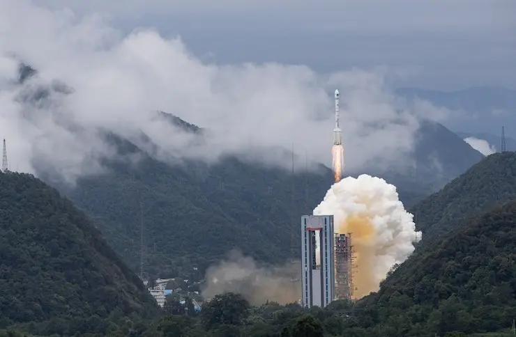 Vehículo espacial de la familia BeiDou. / TW