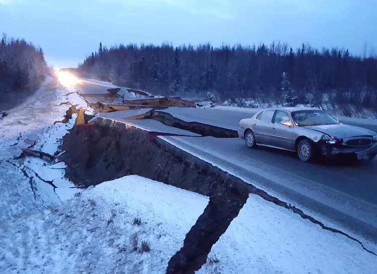 Terremoto en Alaska. Twitter