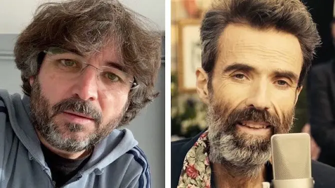 Jordi &Eacute;vole y Pau Don&eacute;s./ Yahoo