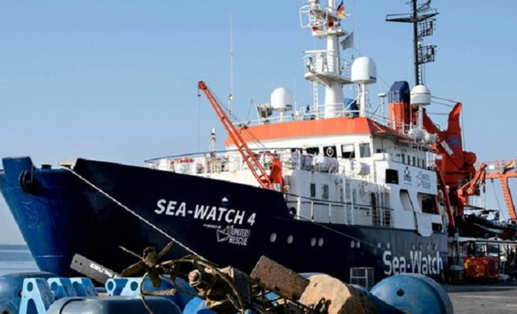 Barco de rescate Sea-Watch 4. / RR SS