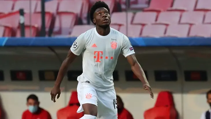 Alphonso Davie, lateral izquierdo del Bayern M&uacute;nich. / Marca USA