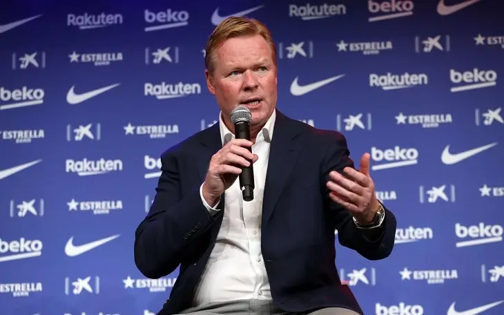 Ronald Koeman, entrenador del Bar&ccedil;a - FC Barcelona