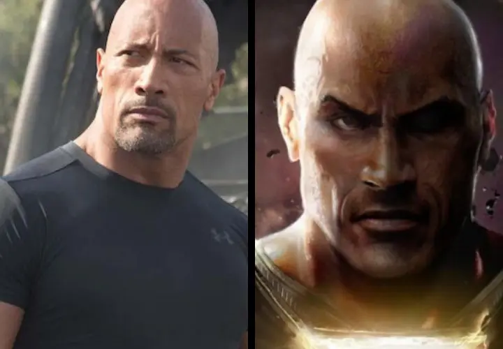 Dwayne Johnson, actor. Productora y DC.